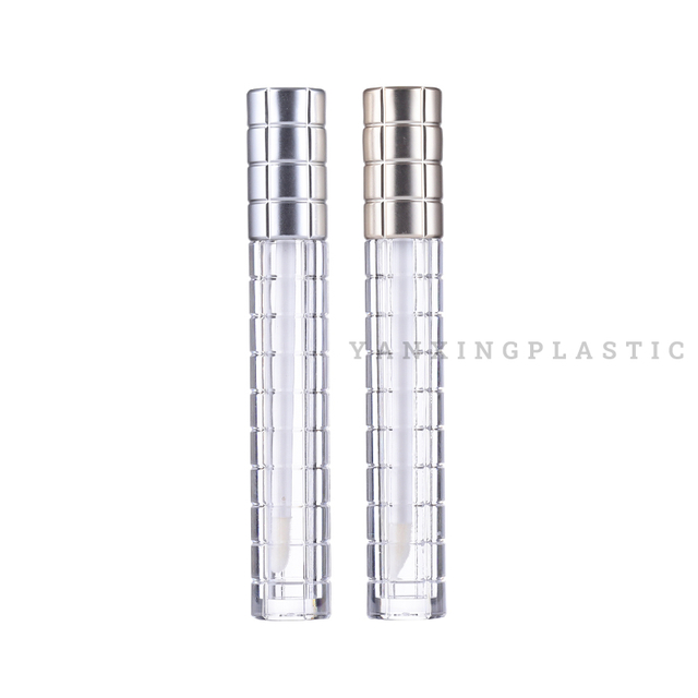 New Round Lip Gloss Tube Empty Tube Transparent Lip Glaze Tube Large Brush Lip Gloss Tube Wholesale Lip Glaze Bottle Lip Gloss Empty Tube