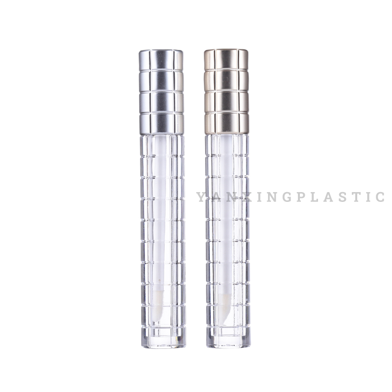 New Round Lip Gloss Tube Empty Tube Transparent Lip Glaze Tube Large Brush Lip Gloss Tube Wholesale Lip Glaze Bottle Lip Gloss Empty Tube