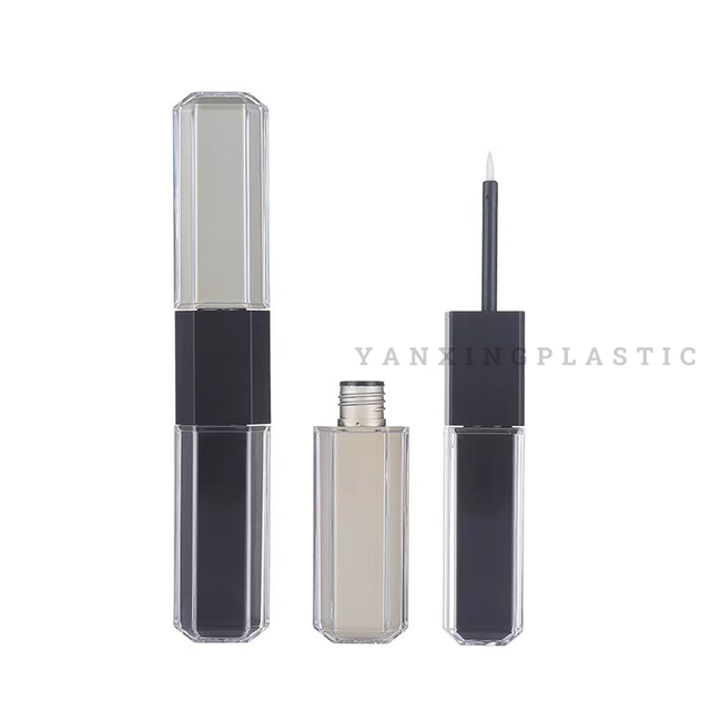 Manufacturer Wholesale Eyeliner Bottle 5ml Slender Eyelash Growth Liquid Tube Empty Tube Thin Brush Head Eyeliner Makeup Packaging