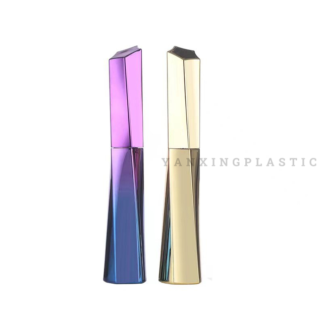 Polygonal Section Gradient Mascara Tube Empty Tube Eyebrow Dye Tube Cosmetic Packaging Material Cosmetic Packaging Wholesale