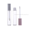 Manufacturer Customized Lip Gloss Tube Square Pink Lip Glaze Empty Tube Cosmetic Packaging Material DIY Transparent Cosmetic Packaging Bottle